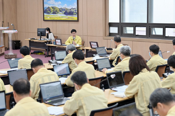 공주시 주간업무계획 보고회 사진  (1)