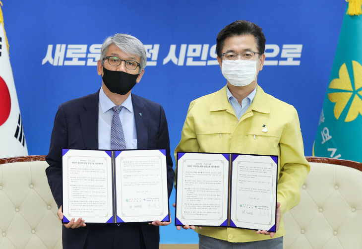 윤순기 대표와 허시장
