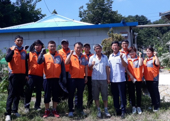정안면 집수리 자원봉사