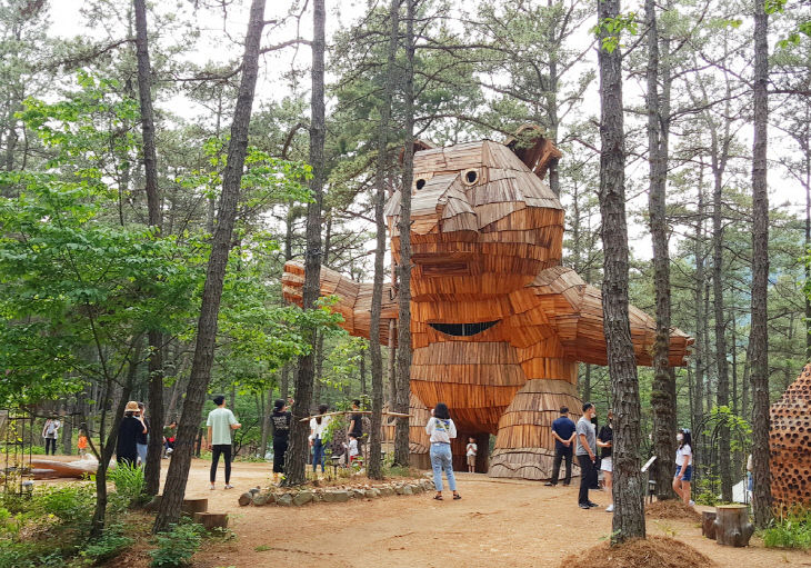 금강자연미술비엔날레 - 고요한(한국), 솔곰