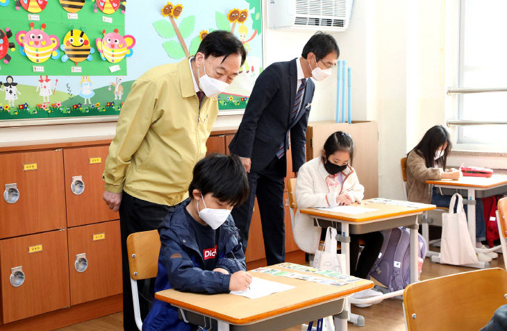 등교수업 학교현장 방문3