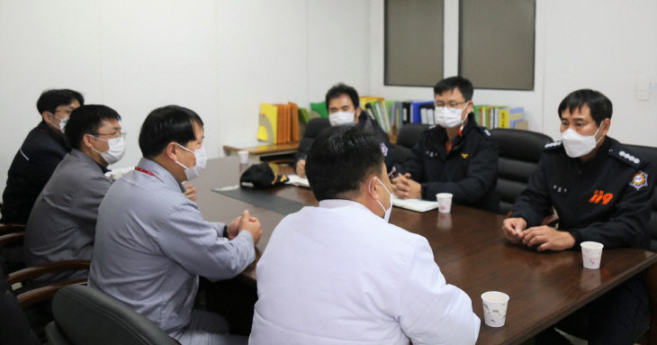 (1120)논산소방서장, 겨울철 화재취약시설 현장지도방문