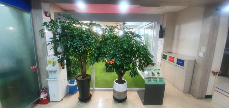 3-2 청주시, 효성병원 내 ‘스마트가든’조성 완료