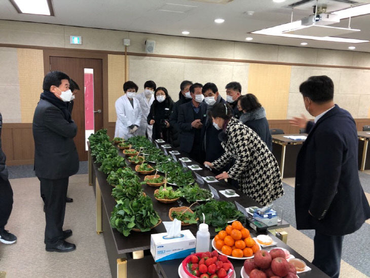 2. 남해군 시금치‘보물초’ 품종 비교 평가회 개최 = 품평회