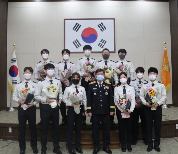 우수대원 표창식