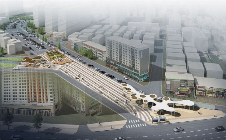 문화공간 조성 조감도