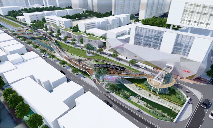 굴포하늘길 조성사업 조감도