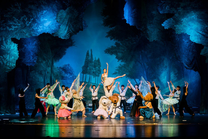 비바츠 태권발레 공연사진)