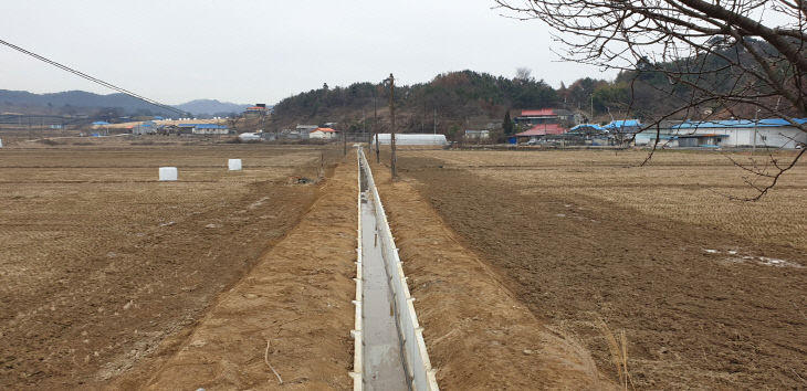 농업생산기반시설 정비사업 관련 사진