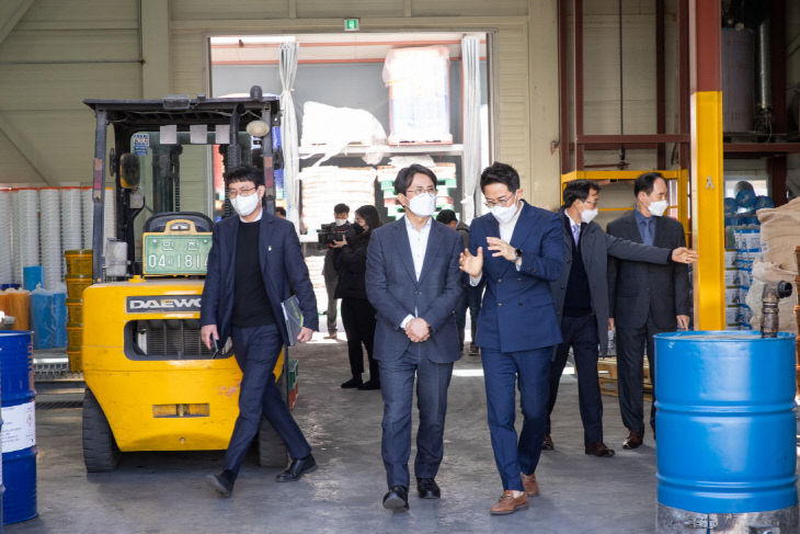 3서구, 친환경 스마트공장 ㈜대림산업 찾아 소통 행보 (2)