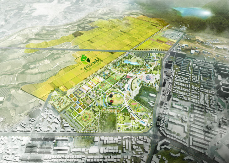 제천 의림지뜰 자연치유 특구 조감도