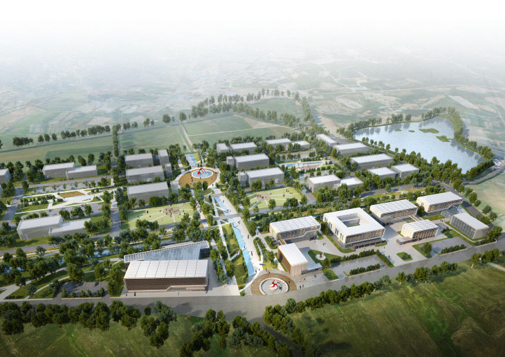 완도 해조류 특화 해양바이오 연구단지 조성 조감도