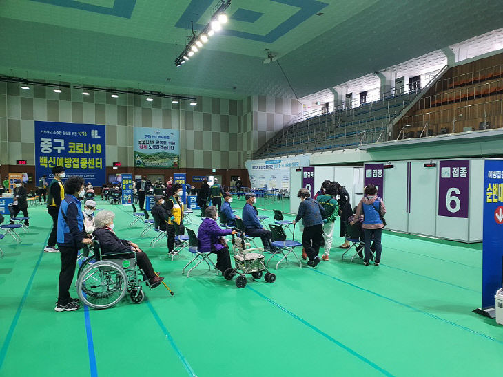 4.22 보도자료사진(대전 중구, 자원봉사자