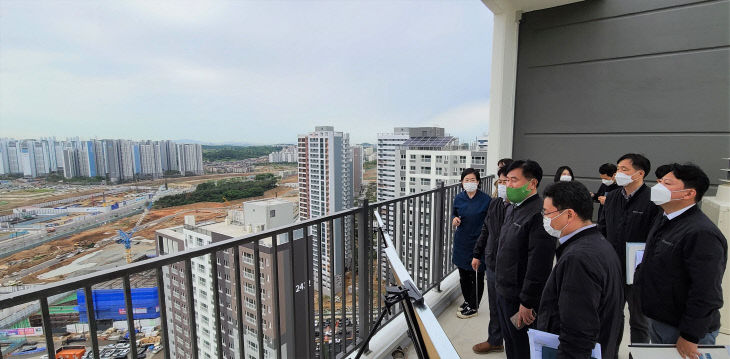 검단신도시 현장 점검 사진(검단금호어울림센트럴 건설 현장)