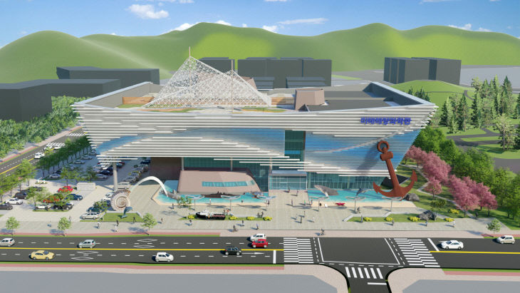 충북 ‘미래해양과학관’ 조감도 정면