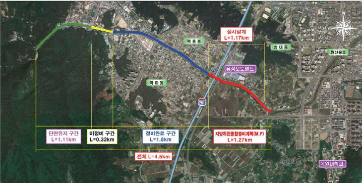 대전시, 화산천 하천재해예방사업 본격 추진