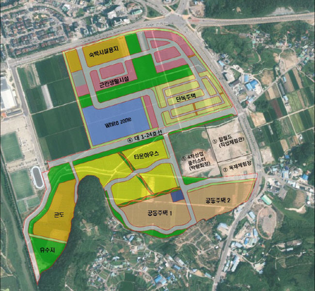 1. 연향뜰 토지이용계획(안) - 위성