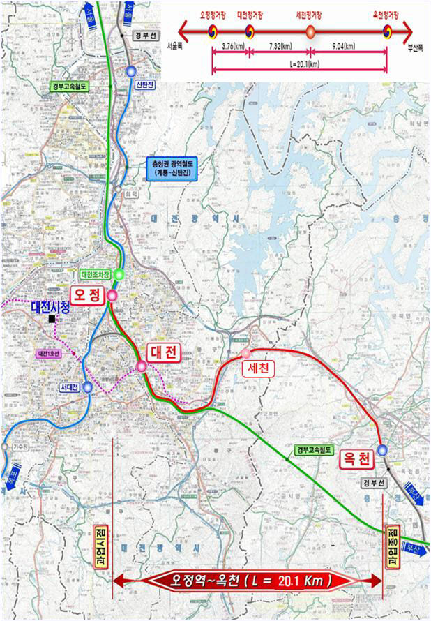 ‘대전 중심, 충청권 메가시티 철도망 구축’탄력