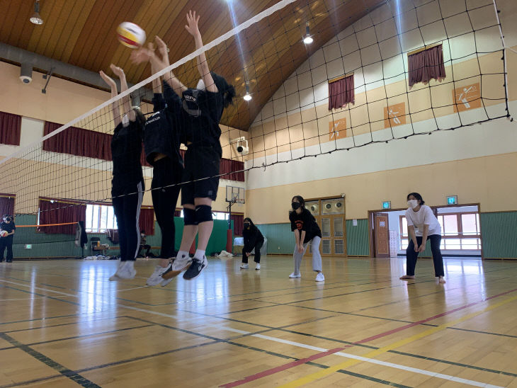 배구부 활동1