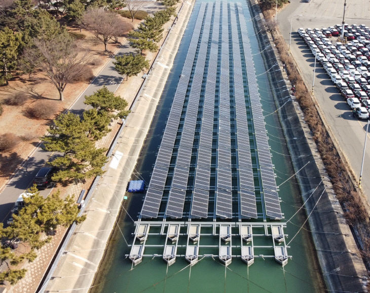 인천항 해상 태양광