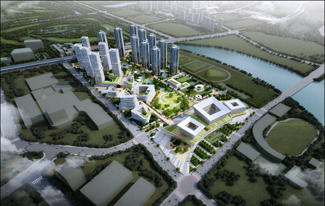 청라의료복합타운 조감도