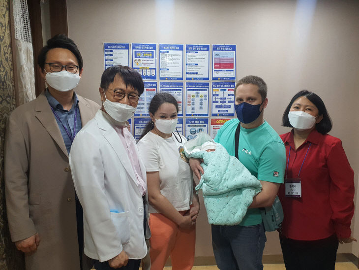 서울여성병원 러시아 나눔환자 사진