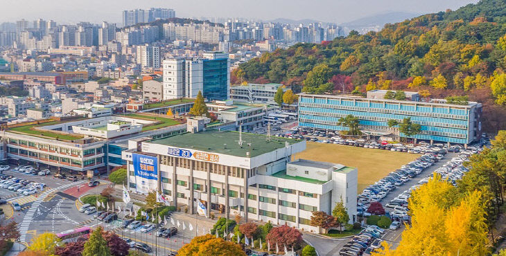 경기도청 전경.