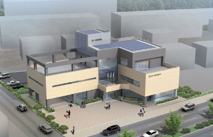 공산성 어울림센터 조감도
