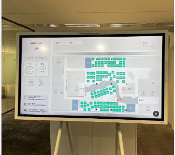 키오스크를 활용한 자율좌석제