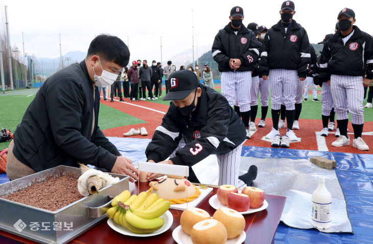 20220319-계룡시퓨처스U-15야구단 출정식