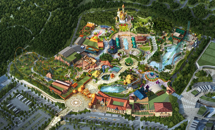 롯데월드 어드벤처 부산(조감도)