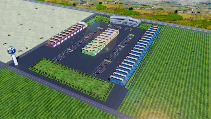 실증지원센터 조감도