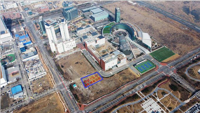 220512 이미지(학생 기숙사 증축 예정 부지)