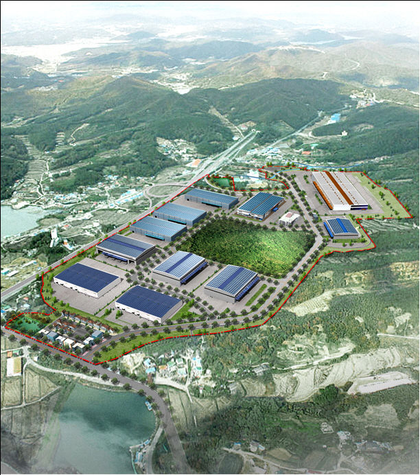 GH 안성원곡 물류단지 조감도