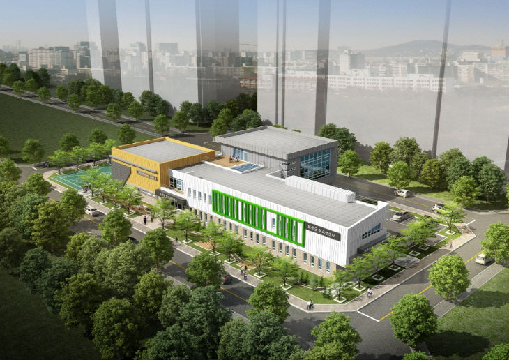 6.16 보은군 청소년수련관 건립사업 착공식 개최-조감도