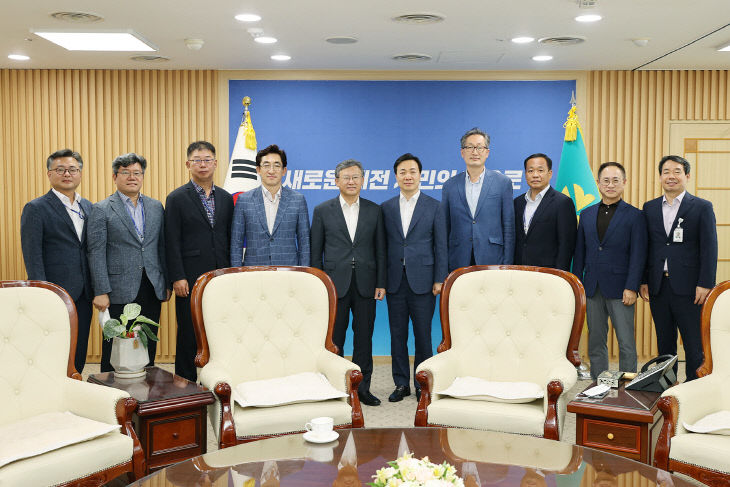 김명수 대전시 과학부시장 퇴임, “직원들 헌신에  감사 ”02