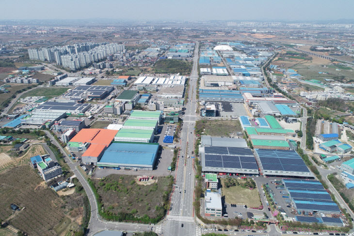 둔포아산테크노밸리 전경