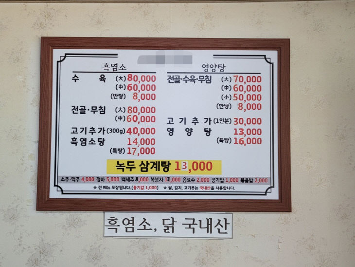 대전시 특사경, 원산지표시 위반 음식점 4곳 적발01