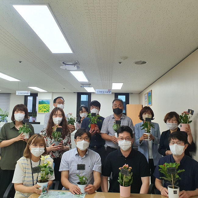 의정부시 스마트도시과, '청렴 다짐'캠페인 실시