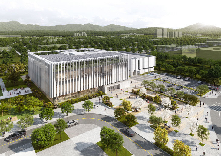 서천군에 들어 설 해양바이오산업화지원센터 조감도