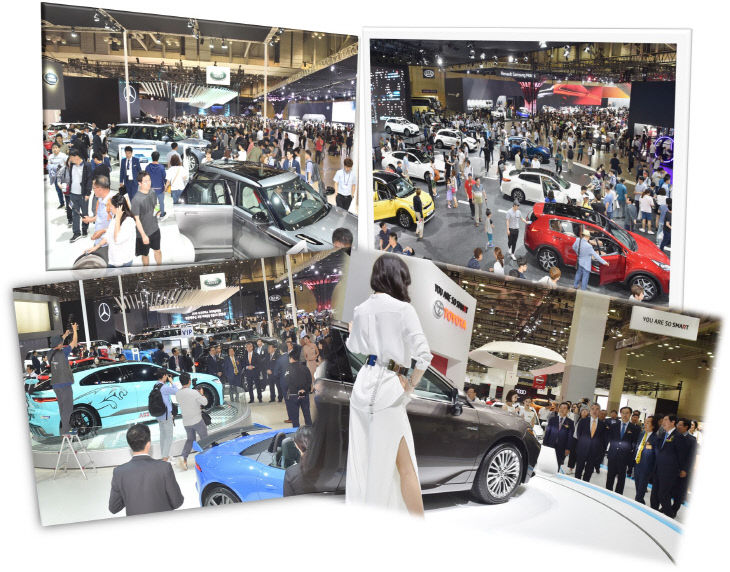 2018년 부산국제모터쇼 모습