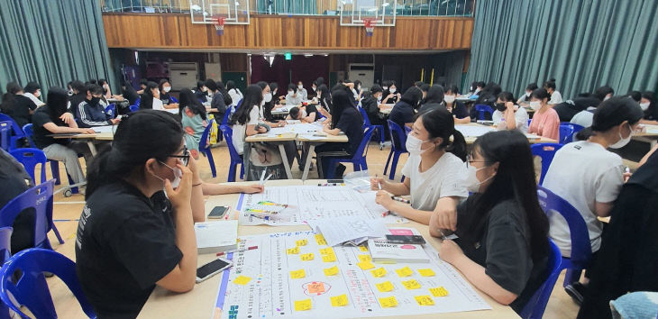 논산여고 자율적 교육과정 사진2