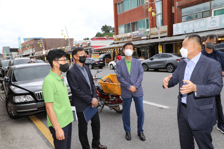 배창우 충남지방중소벤처기업청장 금산 방문