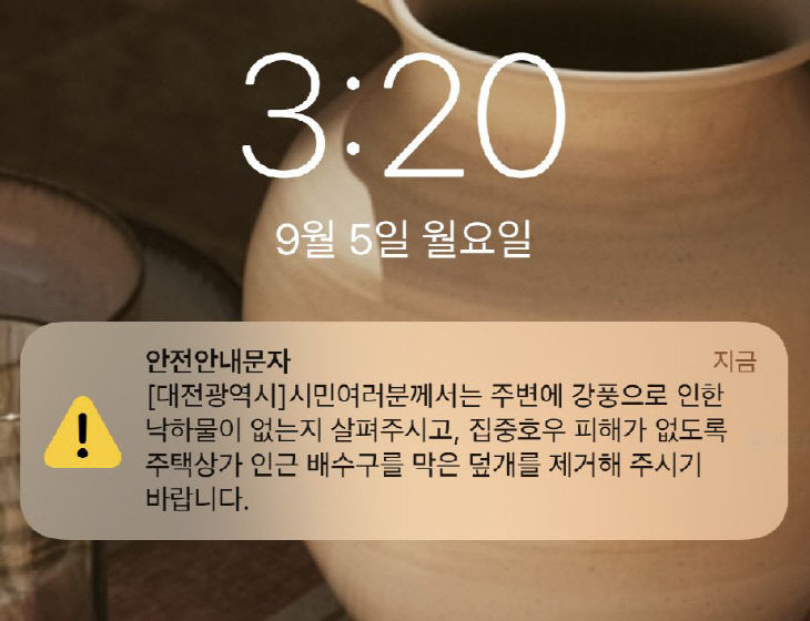 안내문자 발송