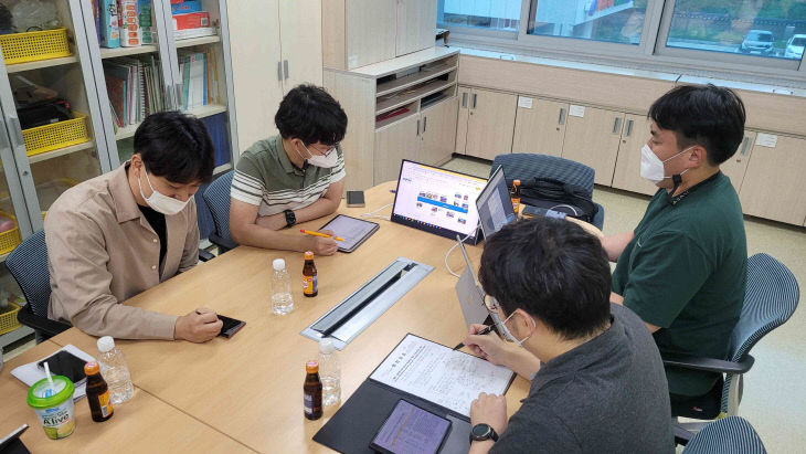 공주교육지원청 구축실무단 사진