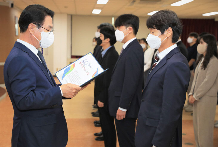 고창군 신규임용 사령교부(1)