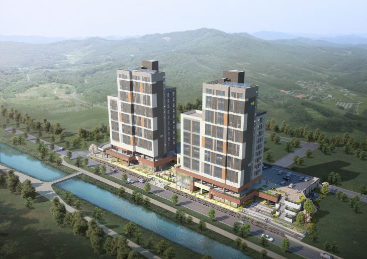 사진2)행복주택 조감도