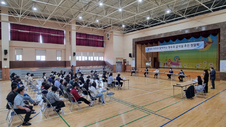 경기도의회 황대호 의원, 학교 급식 환경 개선 정담회