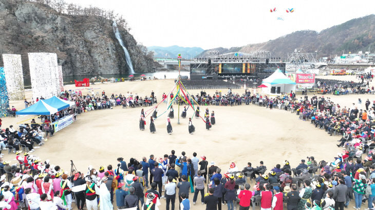 청송사과축제[꽃줄엮기]) (1)