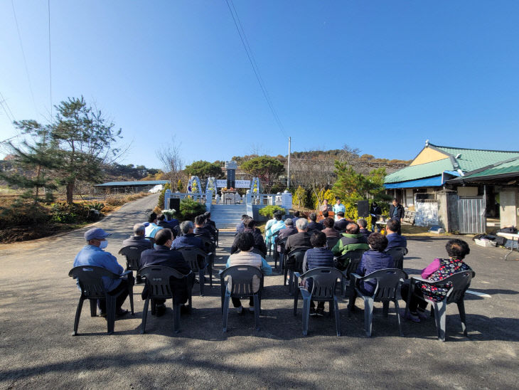 3. 항일 독립투사 박영희 장군 추모제 장면 (2)